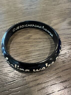 Jessica Kagan Cushman JKC Statement Bangle Black Toto...not in Kansas anymore
